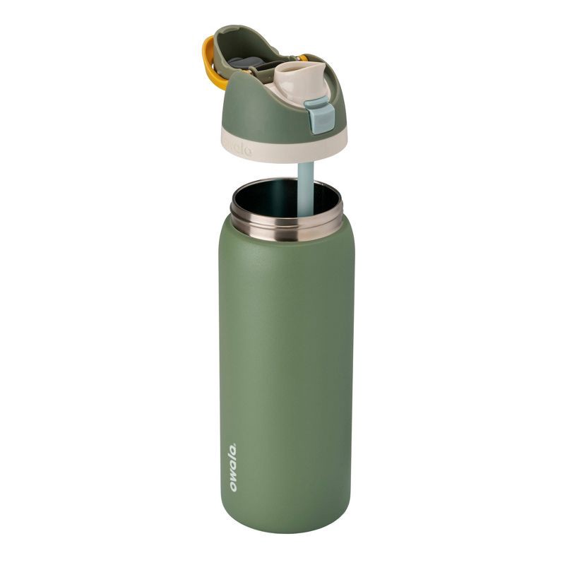 slide 4 of 5, Owala 32oz FreeSip Stainless Steel Water Bottle - Hearth & Hand with Magnolia™ - Rolling Hills, 32 oz