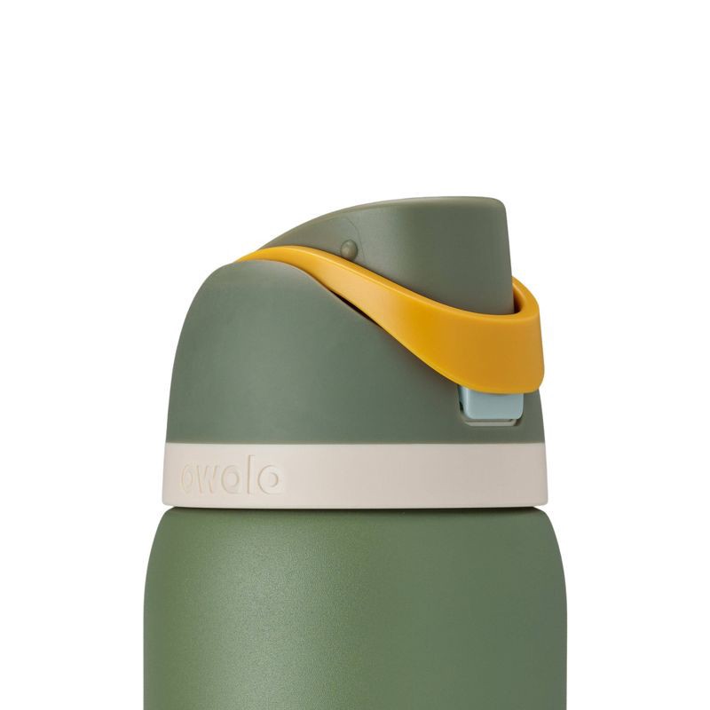 slide 5 of 5, Owala 32oz FreeSip Stainless Steel Water Bottle - Hearth & Hand with Magnolia™ - Rolling Hills, 32 oz