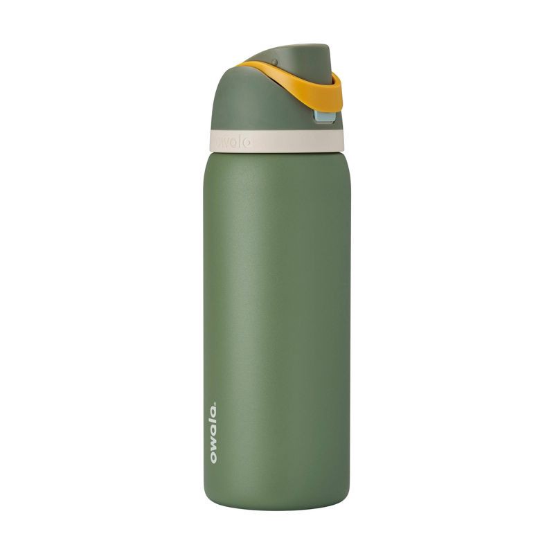 slide 1 of 5, Owala 32oz FreeSip Stainless Steel Water Bottle - Hearth & Hand with Magnolia™ - Rolling Hills, 32 oz