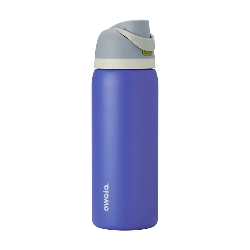 slide 1 of 3, Owala 32oz FreeSip Stainless Steel Water Bottle - Hearth & Hand with Magnolia™- Cobolt Crush, 32 oz