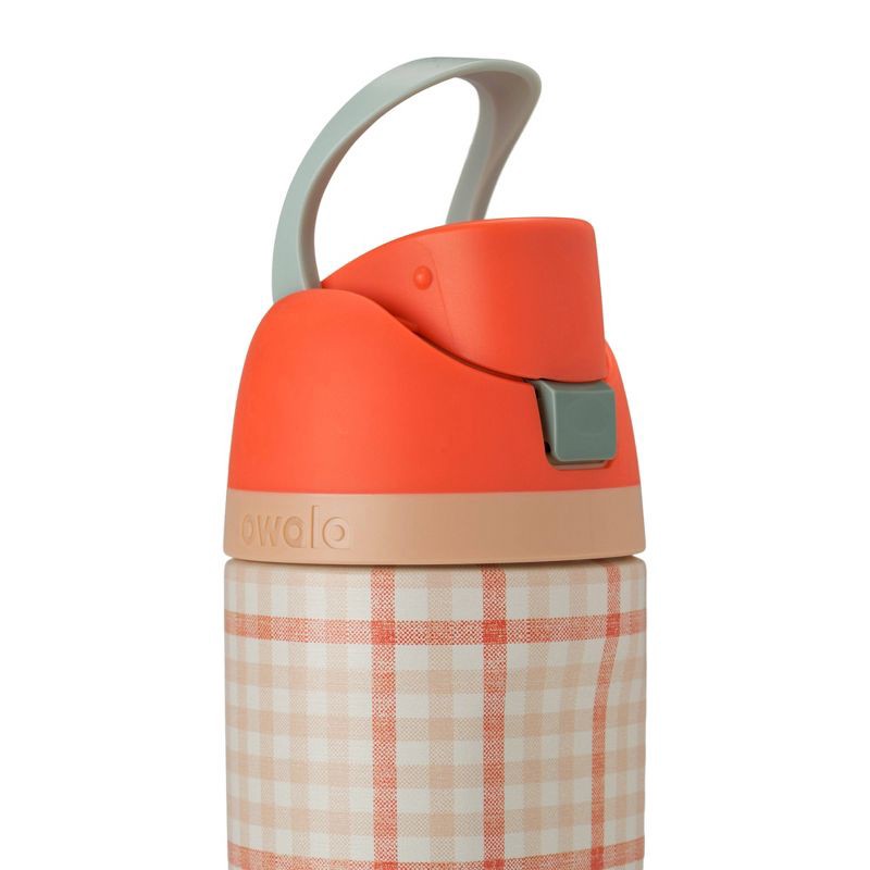 slide 3 of 4, Owala 16oz FreeSip Stainless Steel Water Bottle - Hearth & Hand with Magnolia™ - Gingham Getaway, 16 oz