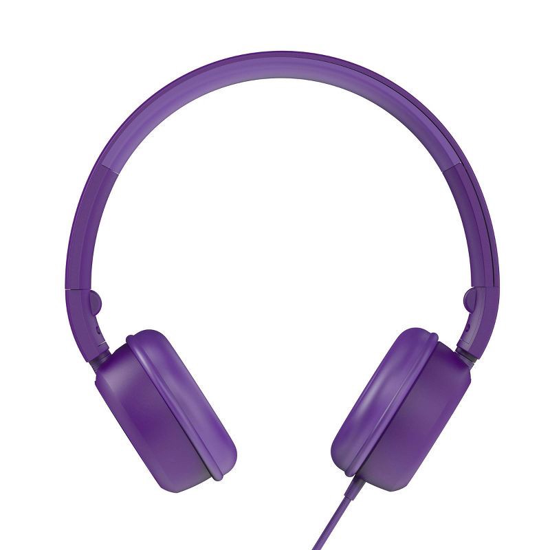 slide 2 of 3, Gems Wired Headphones - Purple, 1 ct