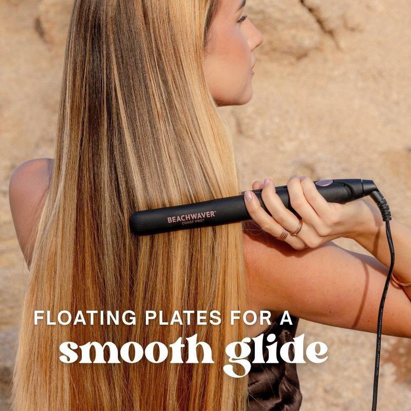 slide 7 of 7, BEACHWAVER Co. Coast Pro Ceramic Flat Iron - Midnight Rose, 1 ct