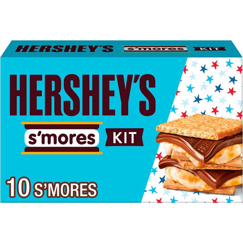 slide 1 of 7, Hershey's Milk Chocolate S'mores Kit 3 Ingredient Box - 14oz, 14 oz