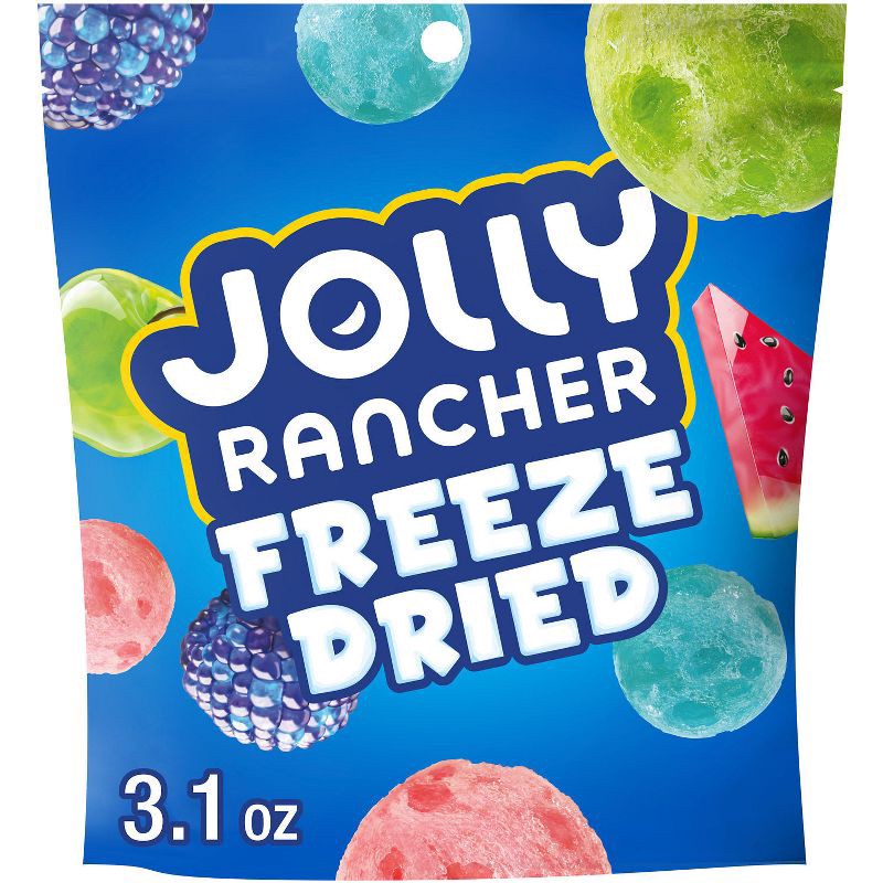 slide 1 of 7, Jolly Rancher Freeze Dried Original Fruit Flavored Candy - 3.1oz, 3.1 oz