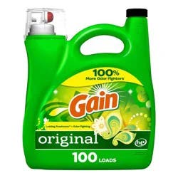 Gain Original HE Concentrated Liquid Laundry Detergent 100 Loads - 144 fl oz