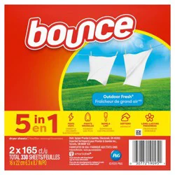 Bounce Outdoor Fresh Dryer Sheets - 330ct