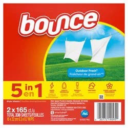 Bounce Outdoor Fresh Dryer Sheets - 330ct