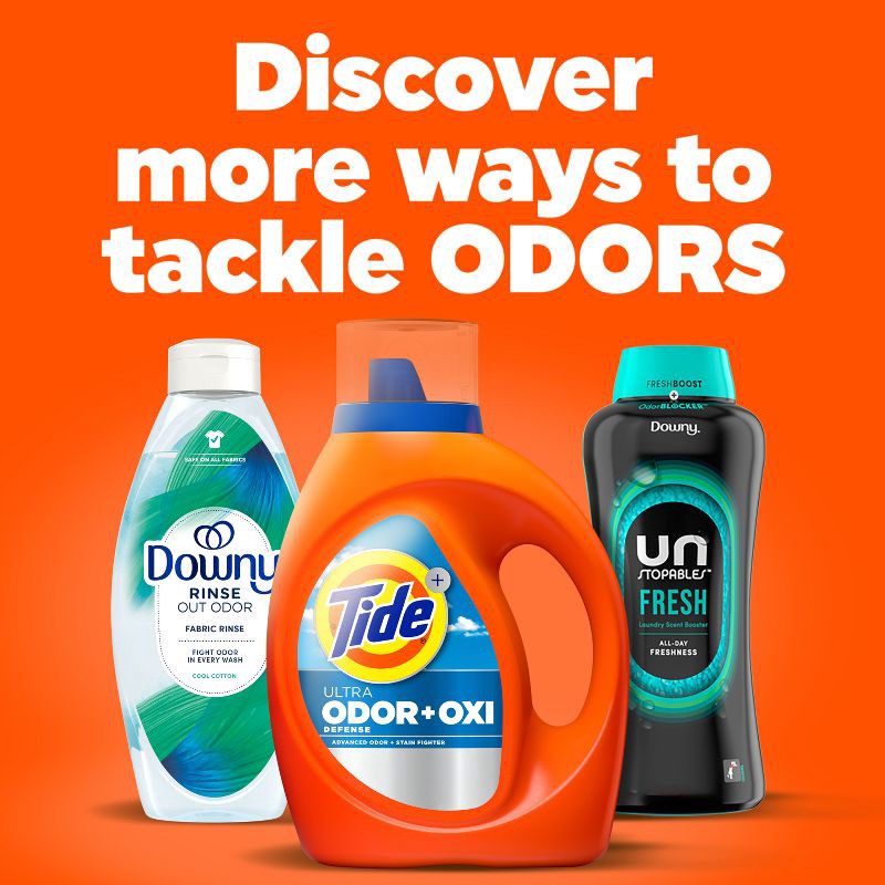 slide 11 of 13, Tide Ultra Odor Defense + Oxi HE Deep Cleaning Concentrated Liquid Laundry Detergent 52 Loads - 73 fl oz, 73 fl oz