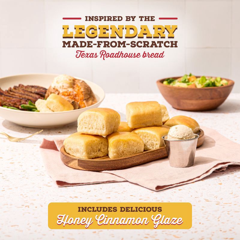 slide 2 of 7, Texas Roadhouse Frozen Dinner Rolls - 14oz/12ct, 12 ct; 14 oz