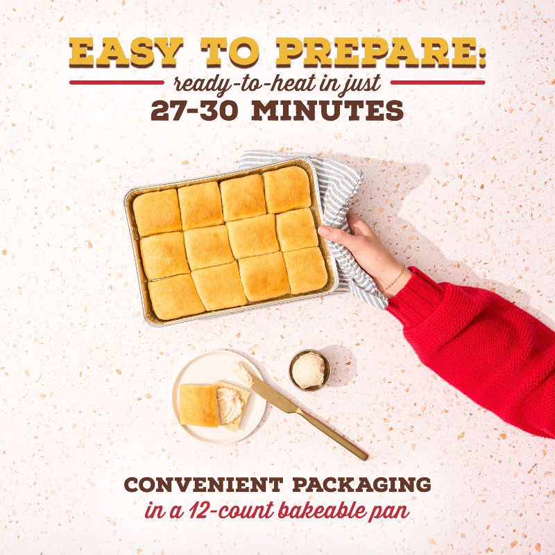 slide 3 of 7, Texas Roadhouse Frozen Dinner Rolls - 14oz/12ct, 12 ct; 14 oz