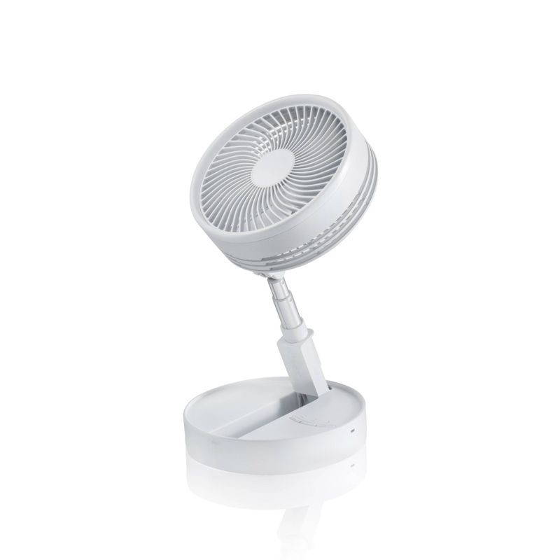 slide 1 of 3, Bell + Howell My Foldaway Rechargeable Fan, 1 ct