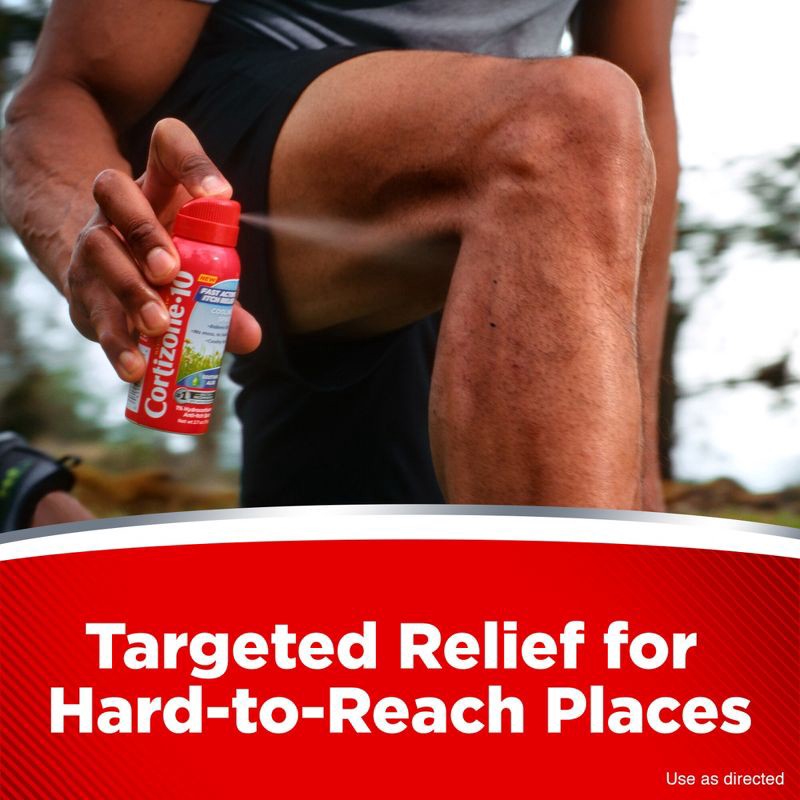 slide 7 of 13, Cortizone-10 Fast Acting Anti-Itch Cooling Spray - Hydrocortisone - 2.7oz, 2.7 oz