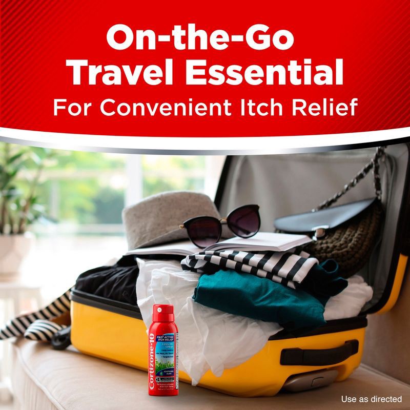 slide 8 of 13, Cortizone-10 Fast Acting Anti-Itch Cooling Spray - Hydrocortisone - 2.7oz, 2.7 oz