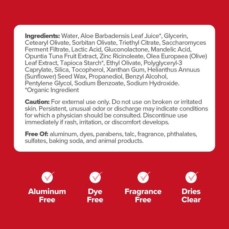 slide 6 of 6, O Positiv URO Intimate Deodorant Cream - Fragrance Free - 3oz, 3 oz