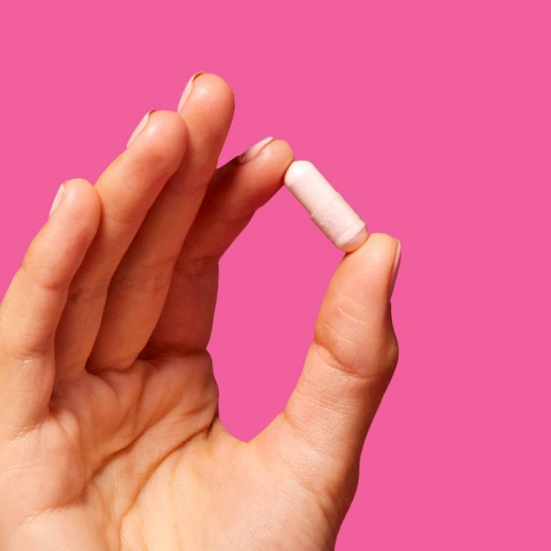 slide 2 of 7, O Positiv FLO Ovarian Support Vegan Capsules - 90ct, 90 ct