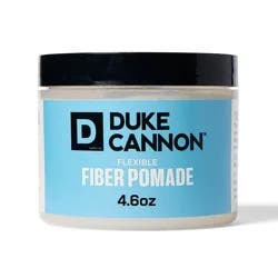 Duke Cannon Supply Co. Flexible Fiber Hair Pomade for Men - Strong Hold No Shine - 4.6oz