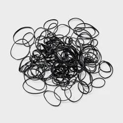 Kids' Medium Polybands - 500ct - Black - Cat & Jack