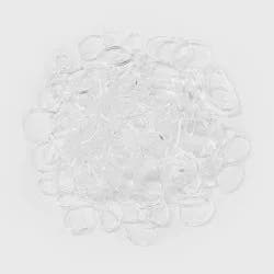 Kids' Medium Polybands - 500ct - Clear - Cat & Jack