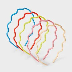 Squiggle Headbands Set - 5pk - Cat & Jack: Hair Styling, Fashion, Securing Hair, All Hair Types