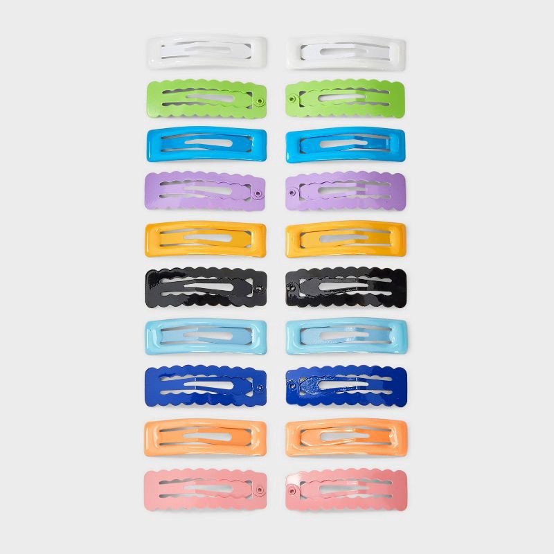 slide 1 of 3, Rectangle Snap Clips - 20ct - Cat & Jack, 20 ct