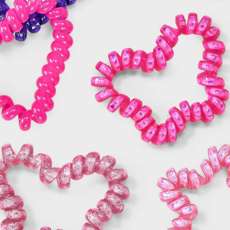 slide 3 of 3, Assorted Shaped Spirals - 6pc- Cat & Jack™, 6 ct