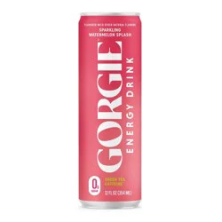 Gorgie Watermelon Splash Energy Drink - 12 fl oz Can