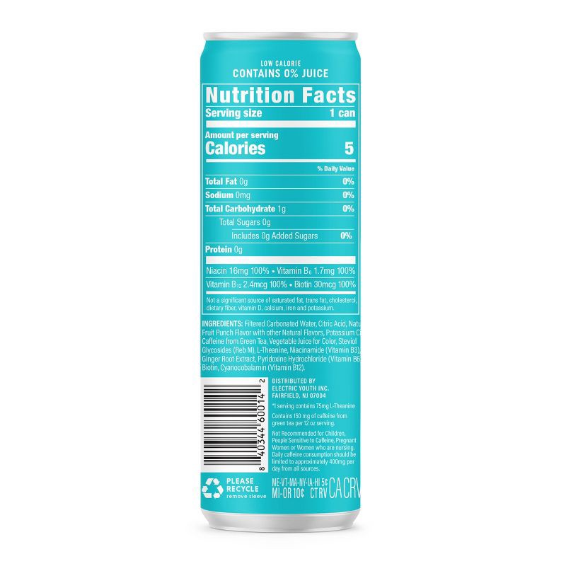 slide 3 of 12, Gorgie Tropical Punch Energy Drink - 12 fl oz Can, 12 fl oz