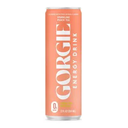 Gorgie Peach Tea Energy Drink - 12 fl oz Can