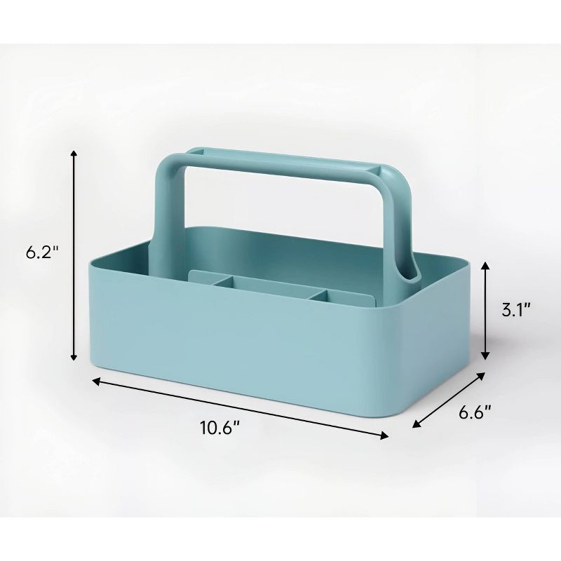slide 5 of 5, Storage Caddy Blue - Brightroom™, 1 ct