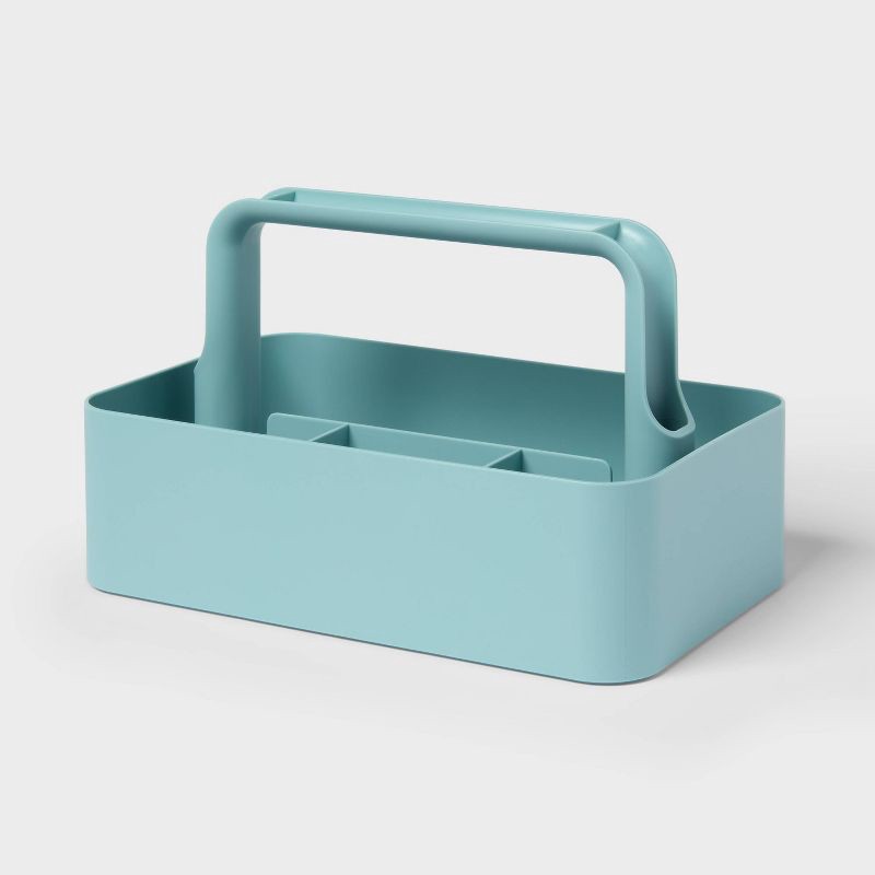 slide 1 of 5, Storage Caddy Blue - Brightroom™, 1 ct