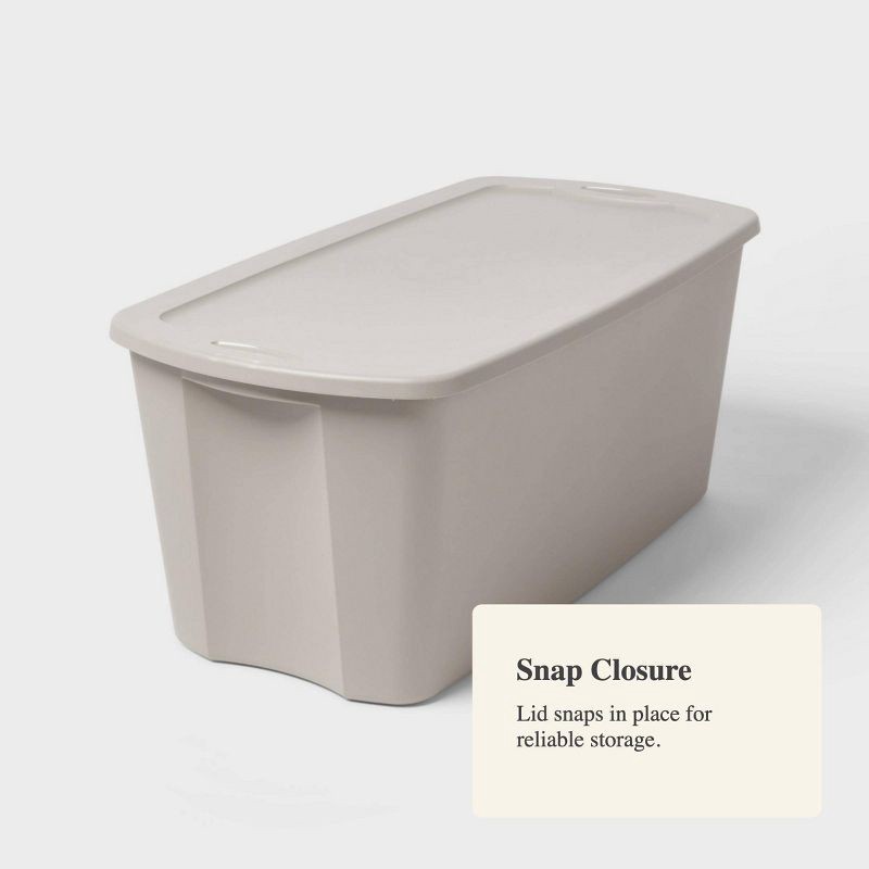 slide 4 of 4, 50gal Non Latching Tote - Brightroom™, 50 gal