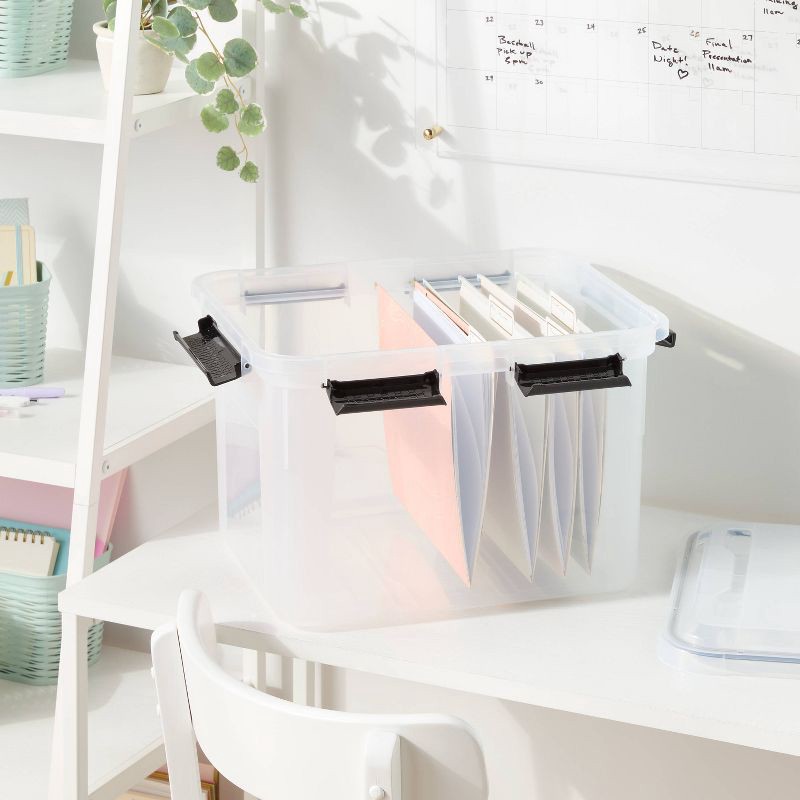 slide 2 of 3, Medium IP67 Waterproof File Storage Box - Brightroom™, 1 ct