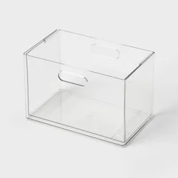 All Purpose Clear Expandable Bin Large - Brightroom™