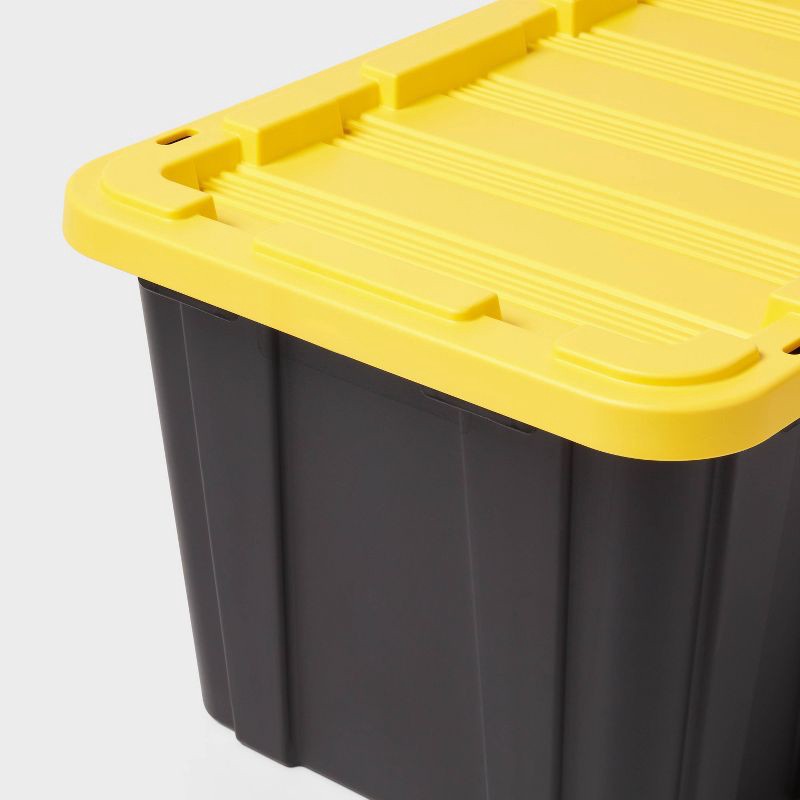 slide 3 of 4, 27gal Heavy Duty Storage Tote - Brightroom™, 27 gal