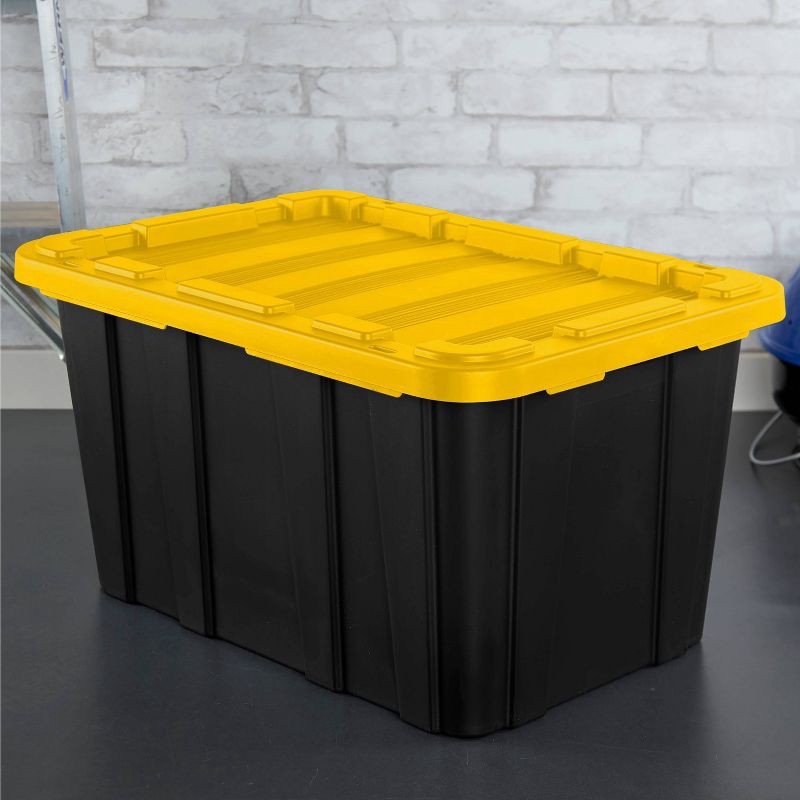 slide 3 of 10, 27gal Heavy Duty Storage Tote - Brightroom™, 27 gal