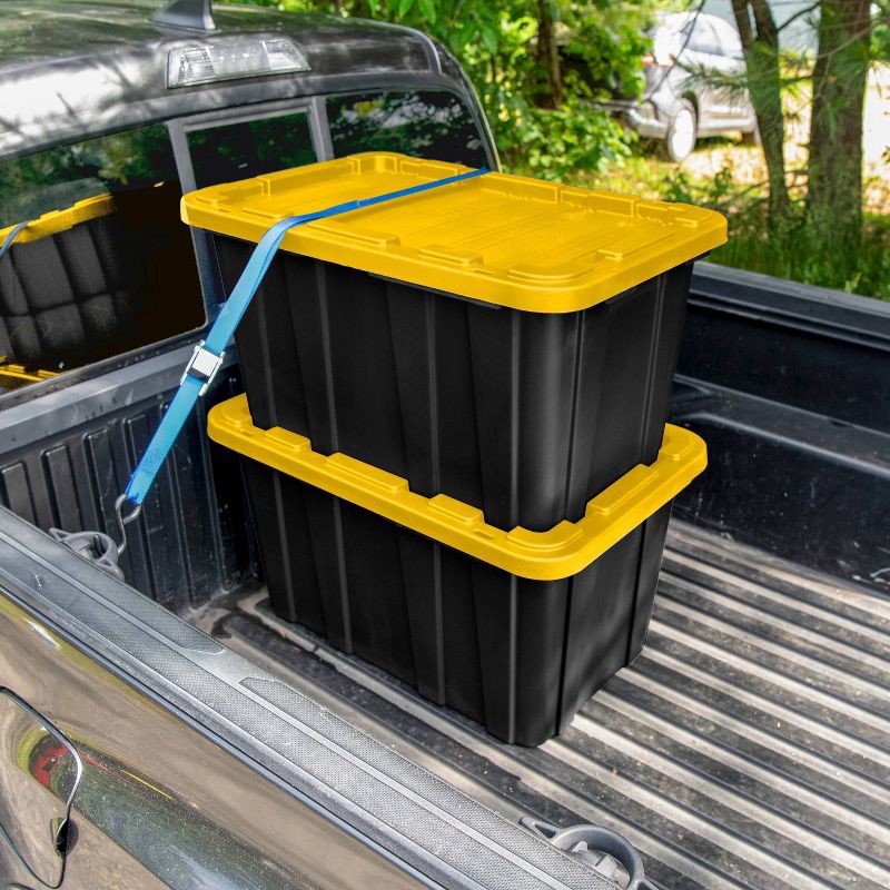 slide 4 of 10, 27gal Heavy Duty Storage Tote - Brightroom™, 27 gal