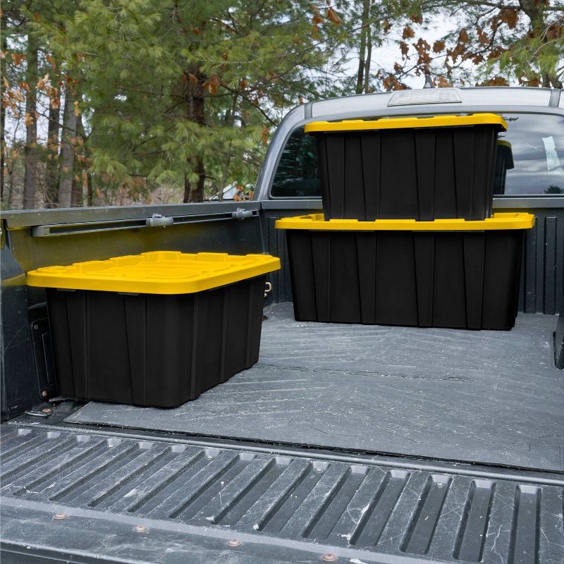 slide 6 of 10, 27gal Heavy Duty Storage Tote - Brightroom™, 27 gal