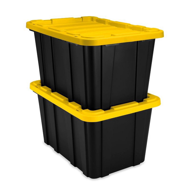 slide 7 of 10, 27gal Heavy Duty Storage Tote - Brightroom™, 27 gal