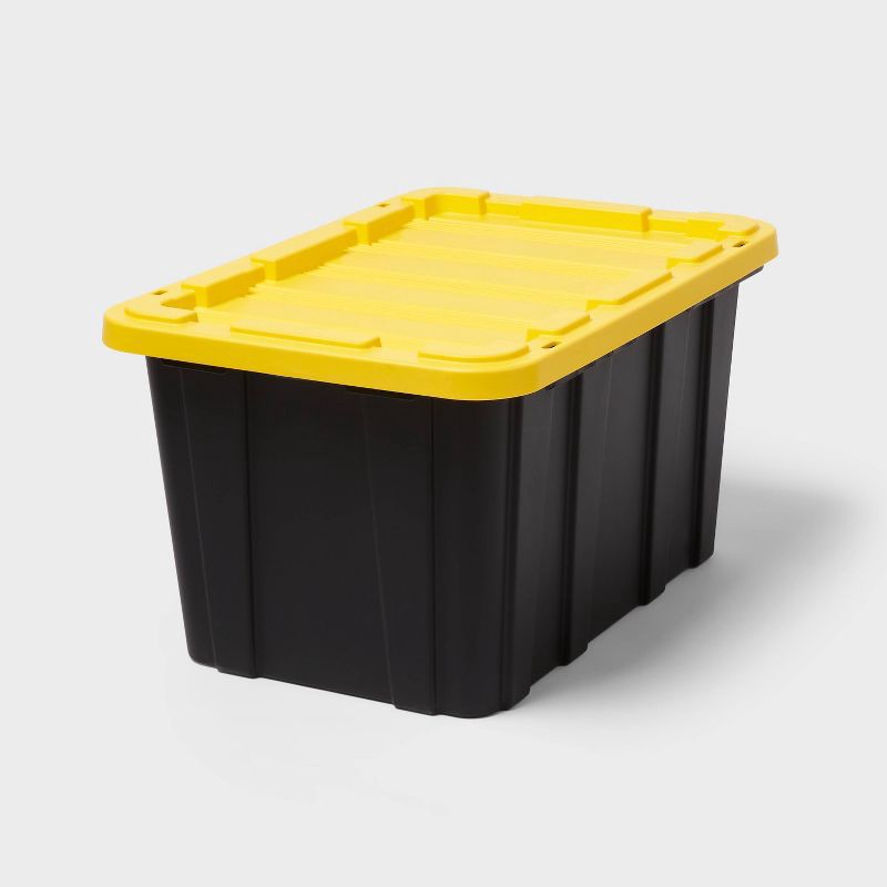 slide 1 of 4, 27gal Heavy Duty Storage Tote - Brightroom™, 27 gal