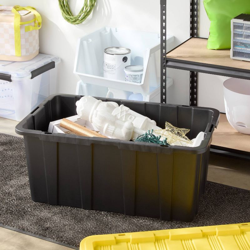 slide 2 of 4, 38gal Heavy Duty Storage Tote - Brightroom™, 38 gal