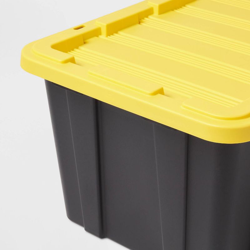 slide 3 of 4, 38gal Heavy Duty Storage Tote - Brightroom™, 38 gal
