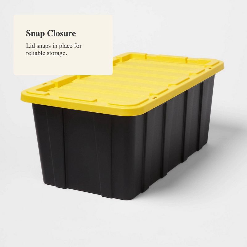 slide 4 of 4, 38gal Heavy Duty Storage Tote - Brightroom™, 38 gal
