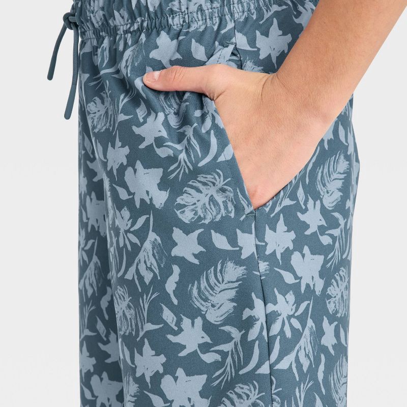 slide 3 of 3, Boys' Hybrid Shorts - All In Motion™ Blue L, 1 ct