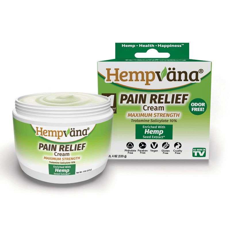 slide 3 of 4, Hempvana Original Pain Cream - 4oz, 4 oz