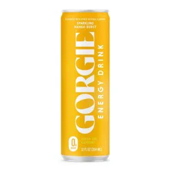Gorgie Mango Burst Sparkling Energy Drink - Sugar Free - 12 fl oz Can