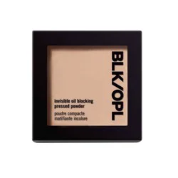 BLK/OPL Invisible Oil Blocking Pressed Powder - 0.3oz: Makeup Setting, Matte Finish, For Combination Skin
