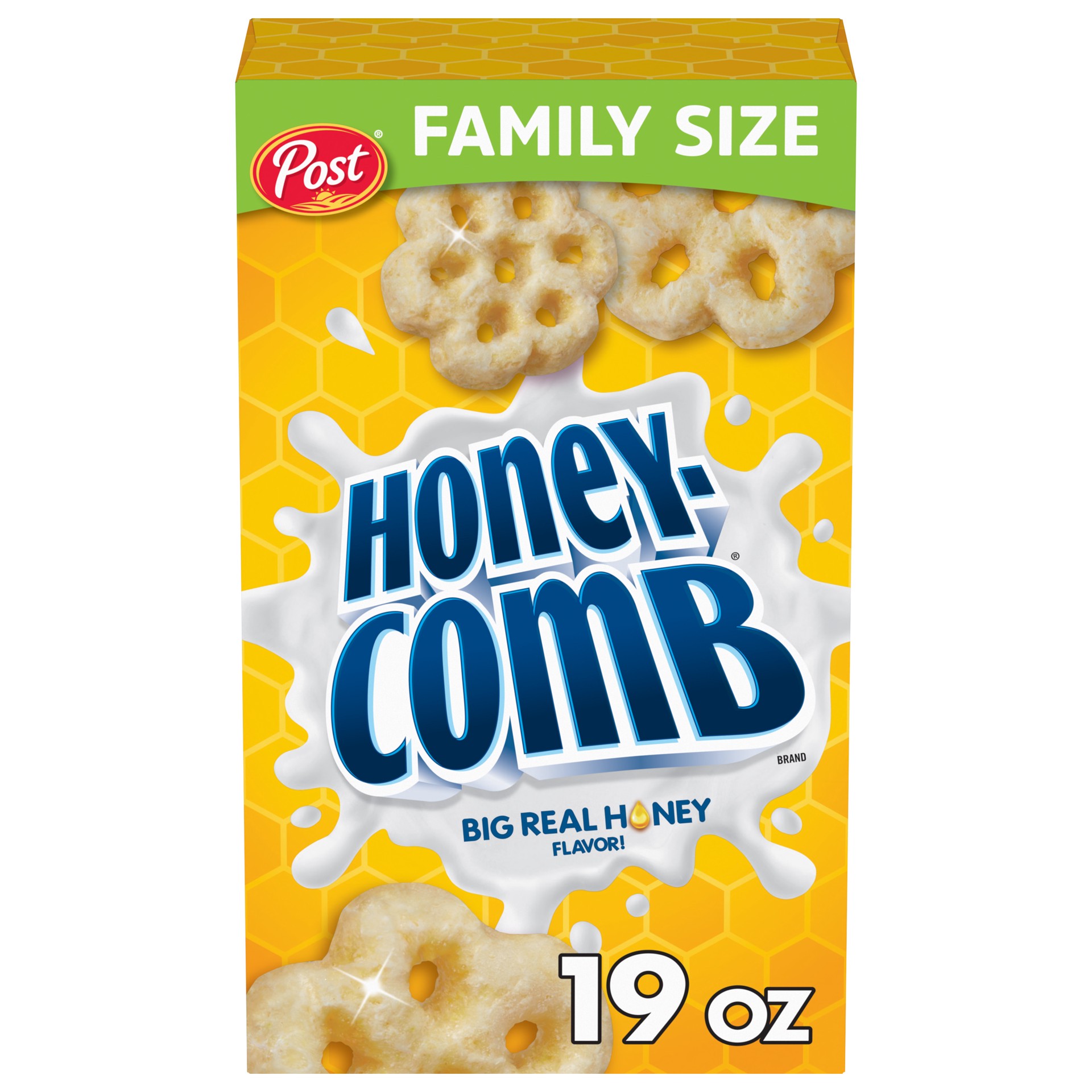 slide 1 of 16, Post Honeycomb Cereal, 19 OZ Box, 19 oz