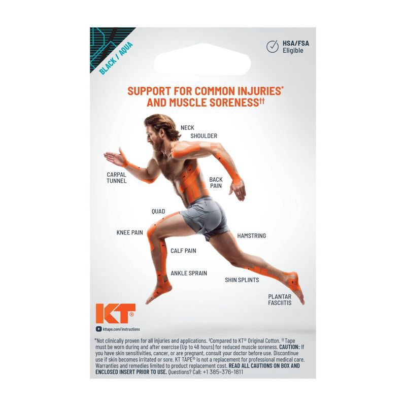 slide 2 of 8, KT Tape Pro Ice Strips - 20ct, 20 ct