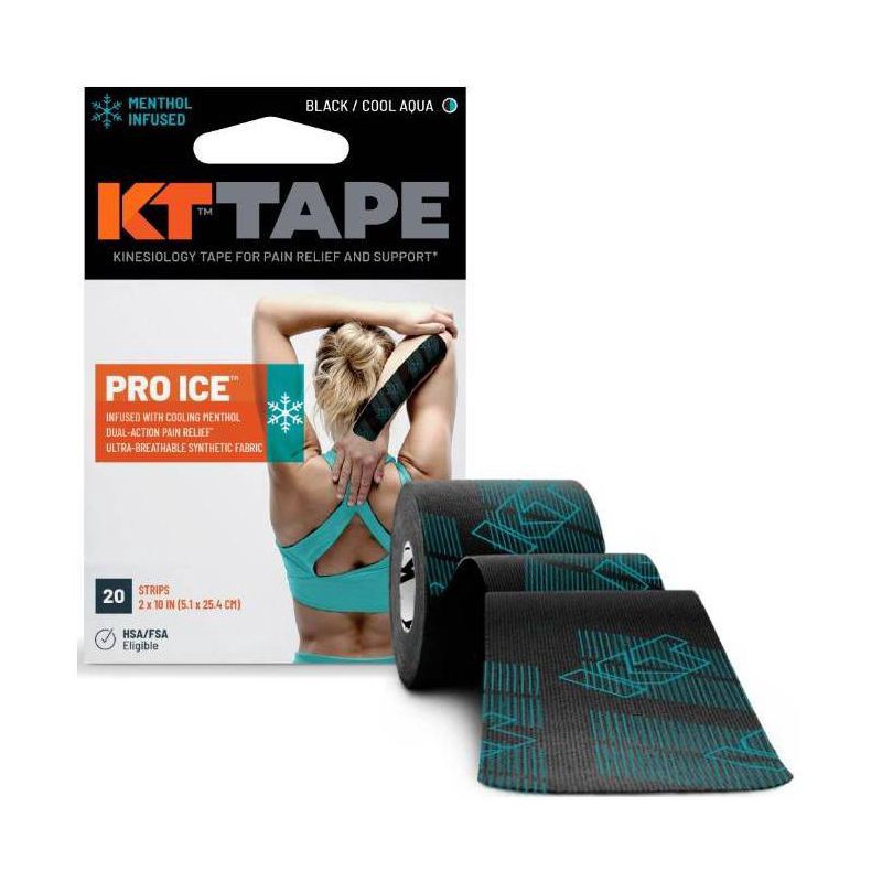 slide 3 of 3, KT Tape Pro Ice Strips - 20ct, 20 ct